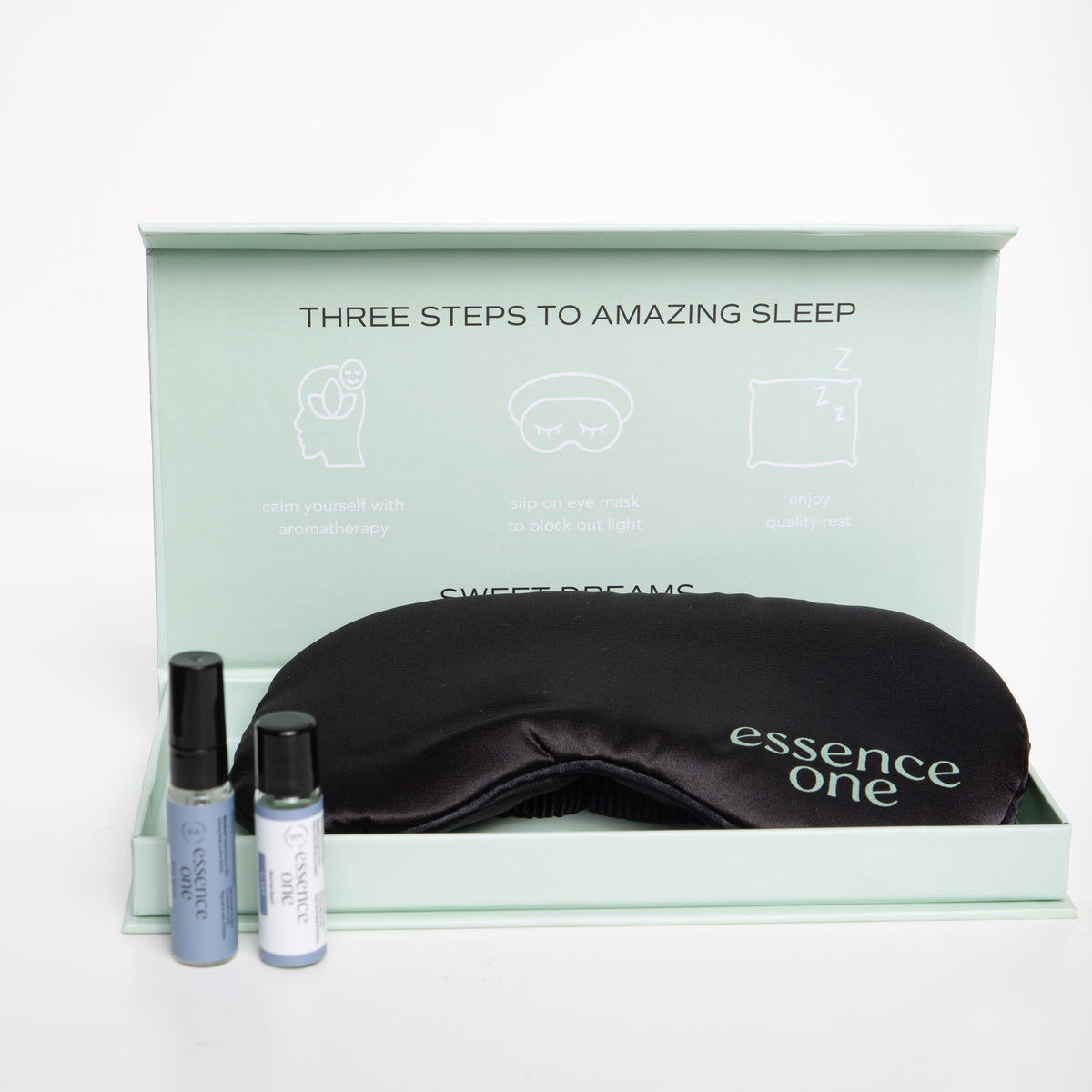 Luxury Sleep Eye Mask + Aromatherapy Set