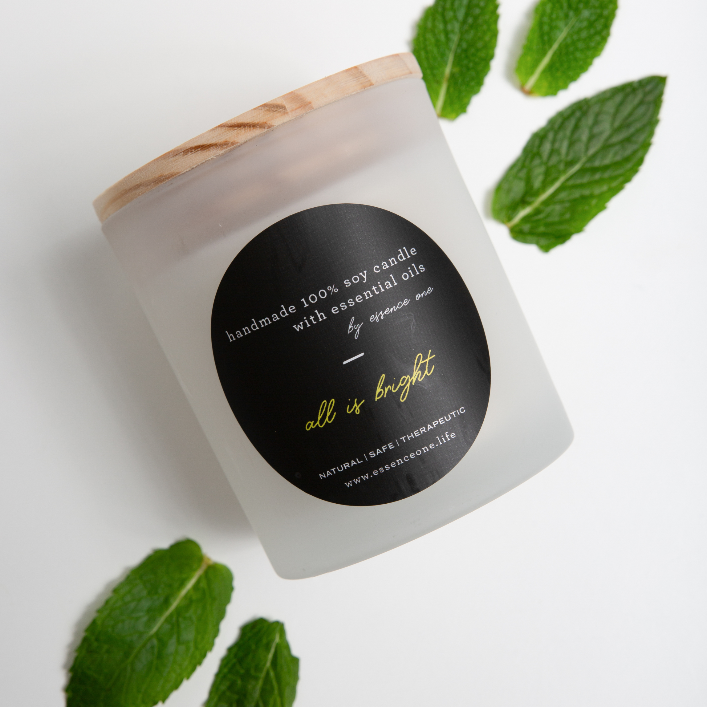 Holiday Essential Oil Soy Candle