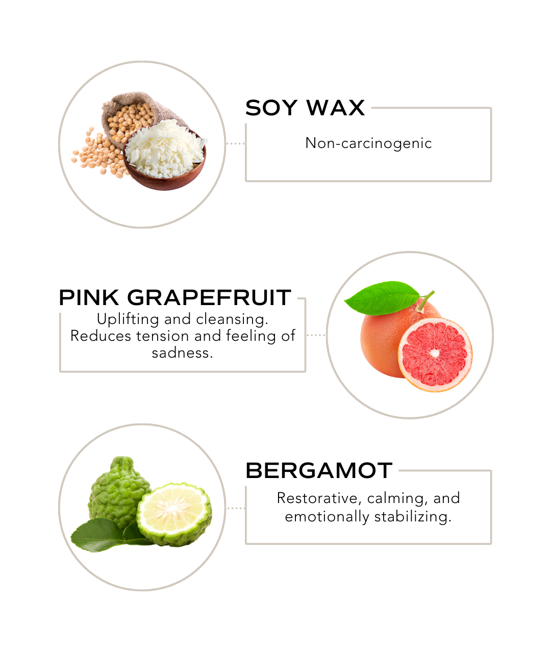 Essential Oil Soy Candle - Energy