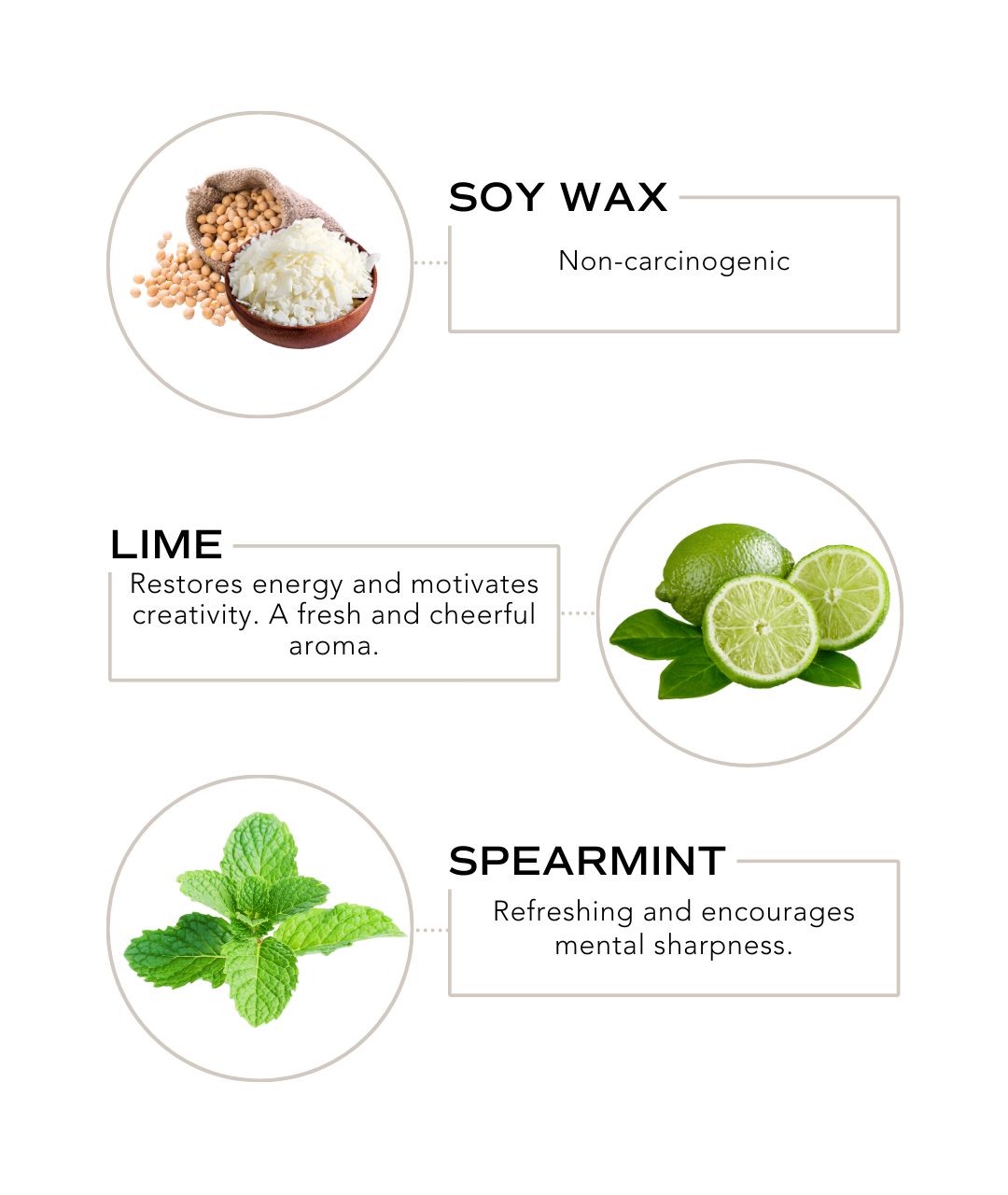 Essential Oil Soy Candle - Refresh