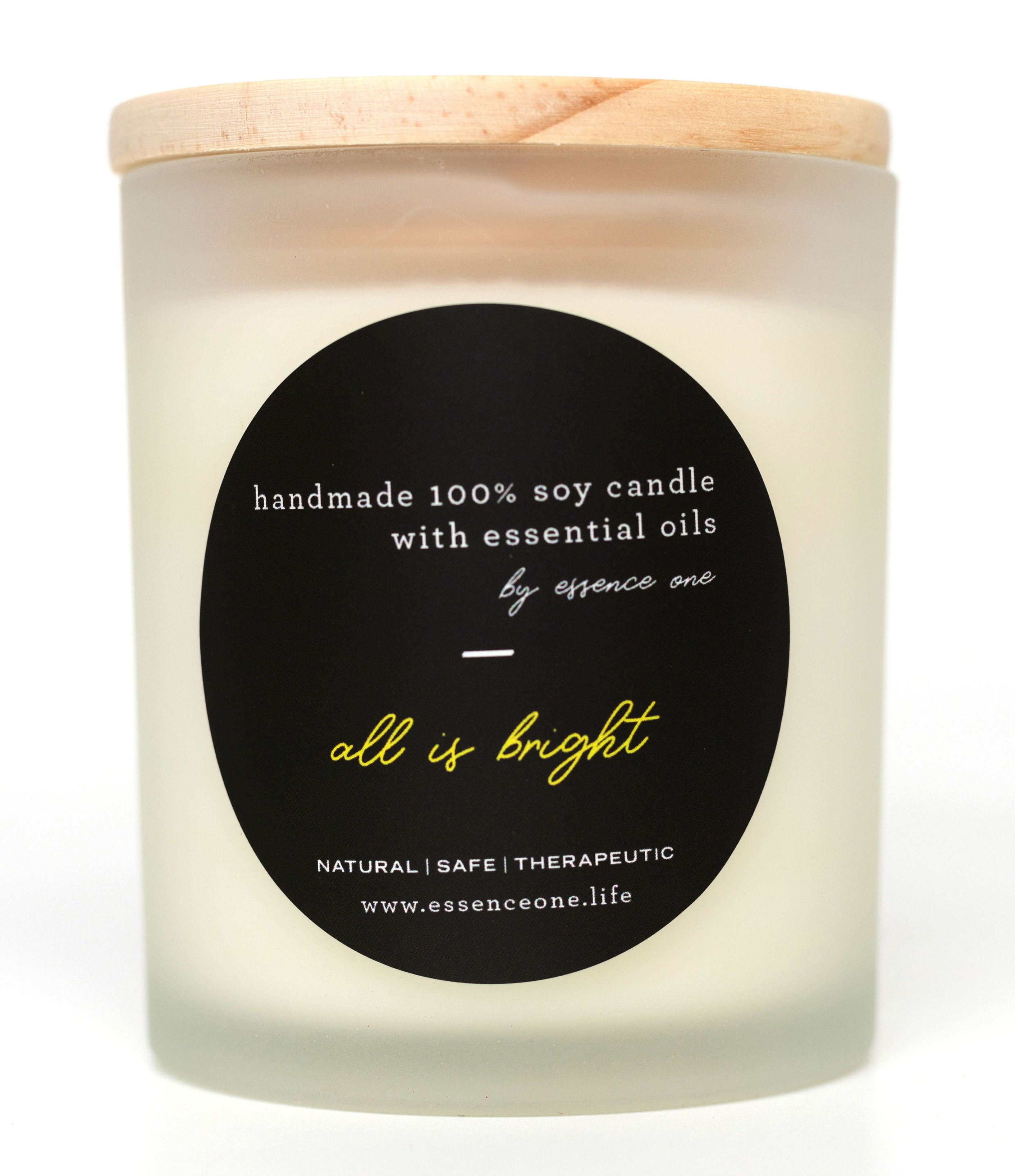 Holiday Essential Oil Soy Candle