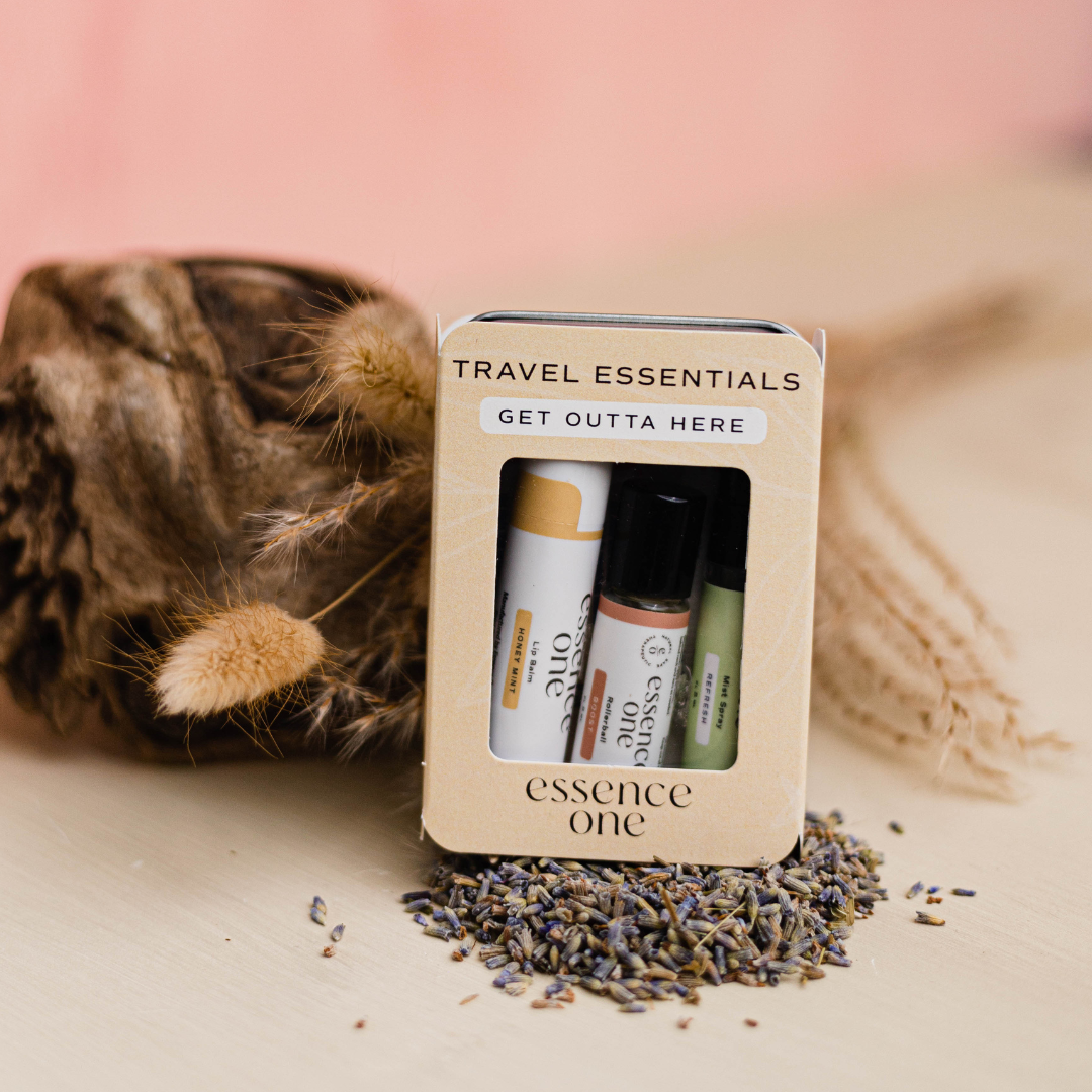 Travel Essential Refresh Kit | Refresh Mist, Boost Rollerball