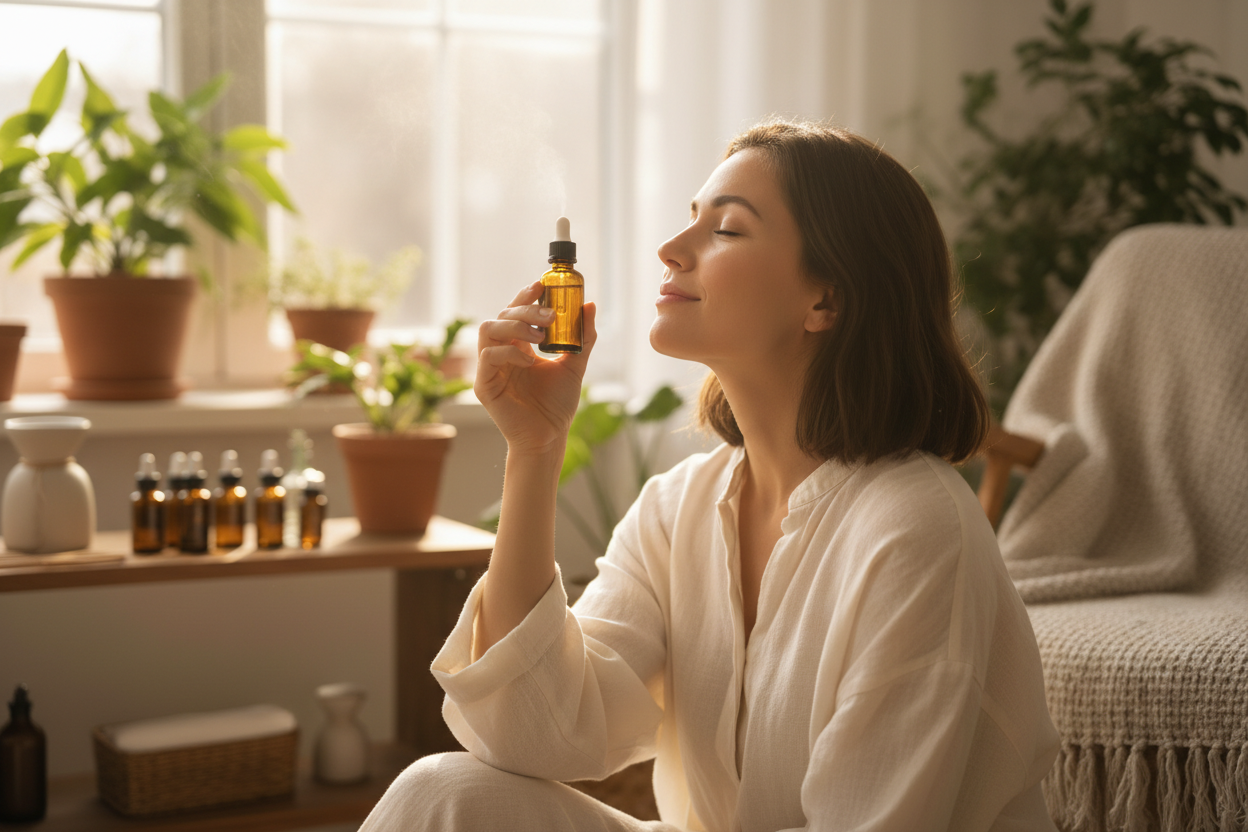 Finding Your Center: The Gentle Power of Aromatherapy During the Holiday Season