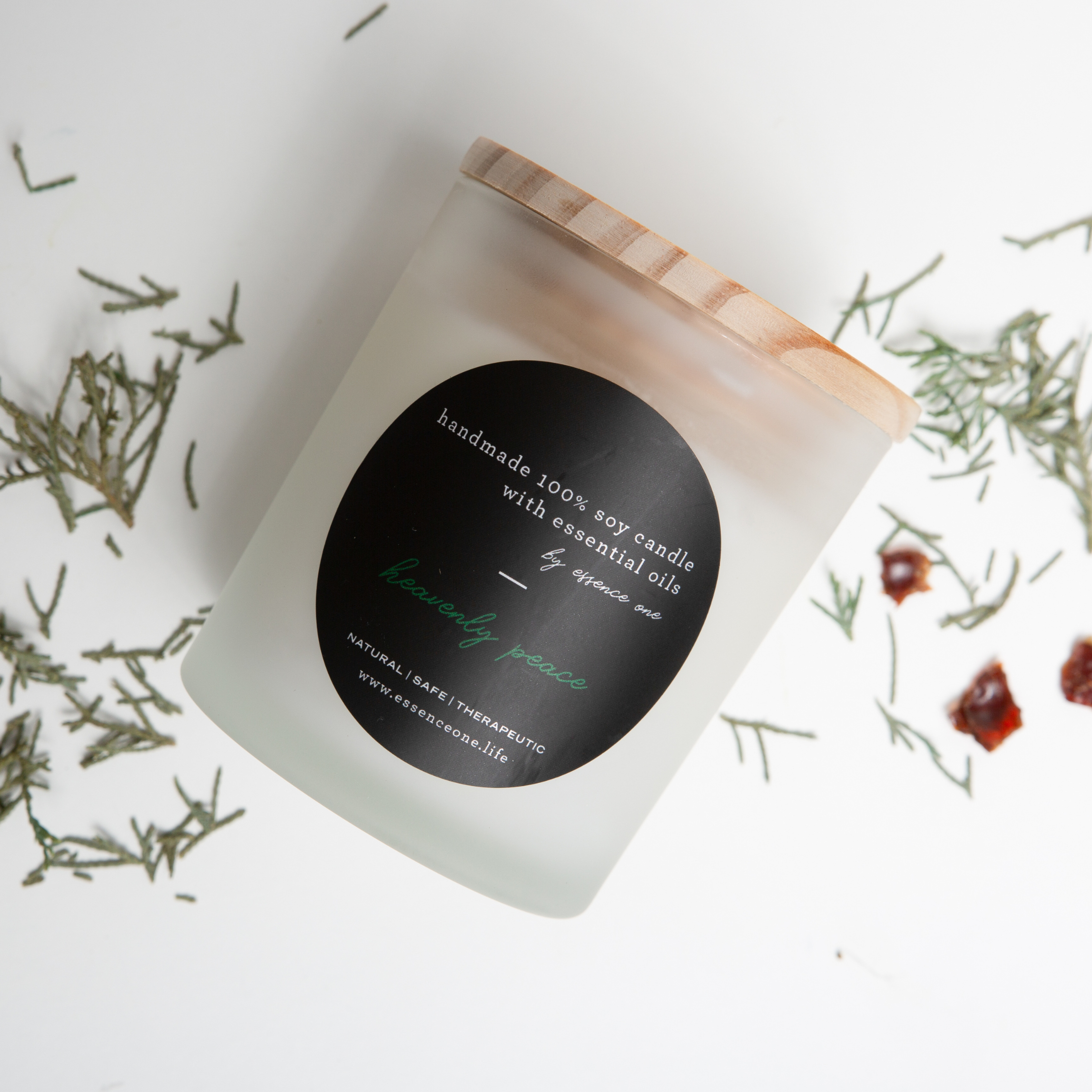 Holiday Essential Oil Soy Candle