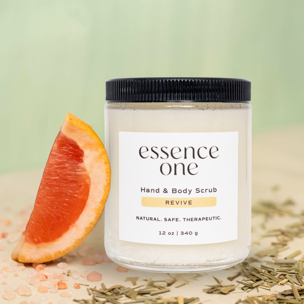 Revive Lemongrass Hand & Body Scrub | Exfoliate, Nourish & Renew